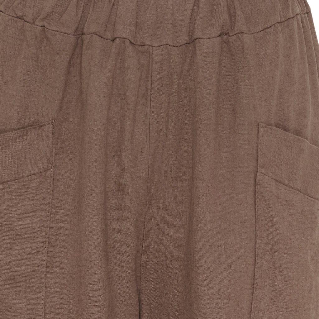 MARTA DU CHATEAU Marta Du Chateau dame bukser MdcMaud 62381-1 Pant Cold brown
