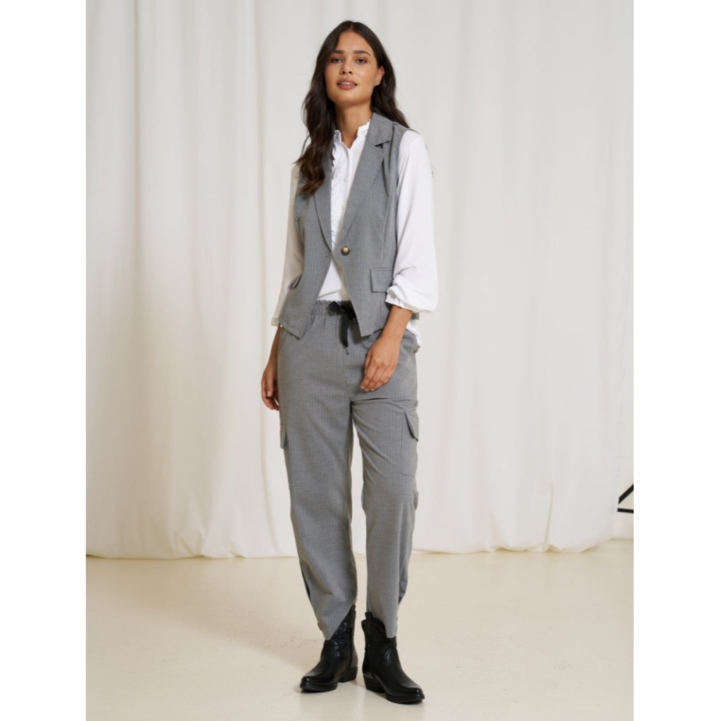 MARTA DU CHATEAU Marta Du Chateau dame bukser MdcViola Pant Grey