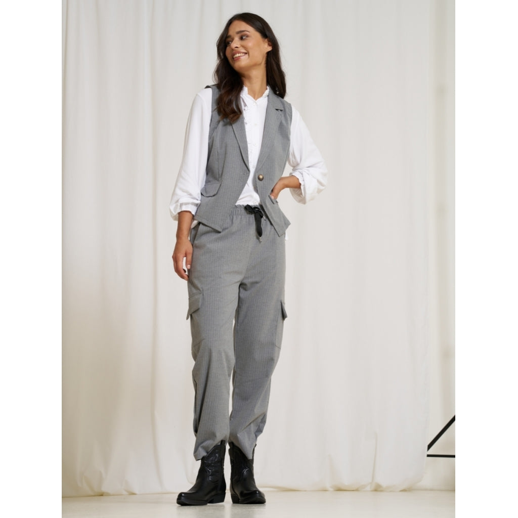 MARTA DU CHATEAU Marta Du Chateau dame bukser MdcViola Pant Grey