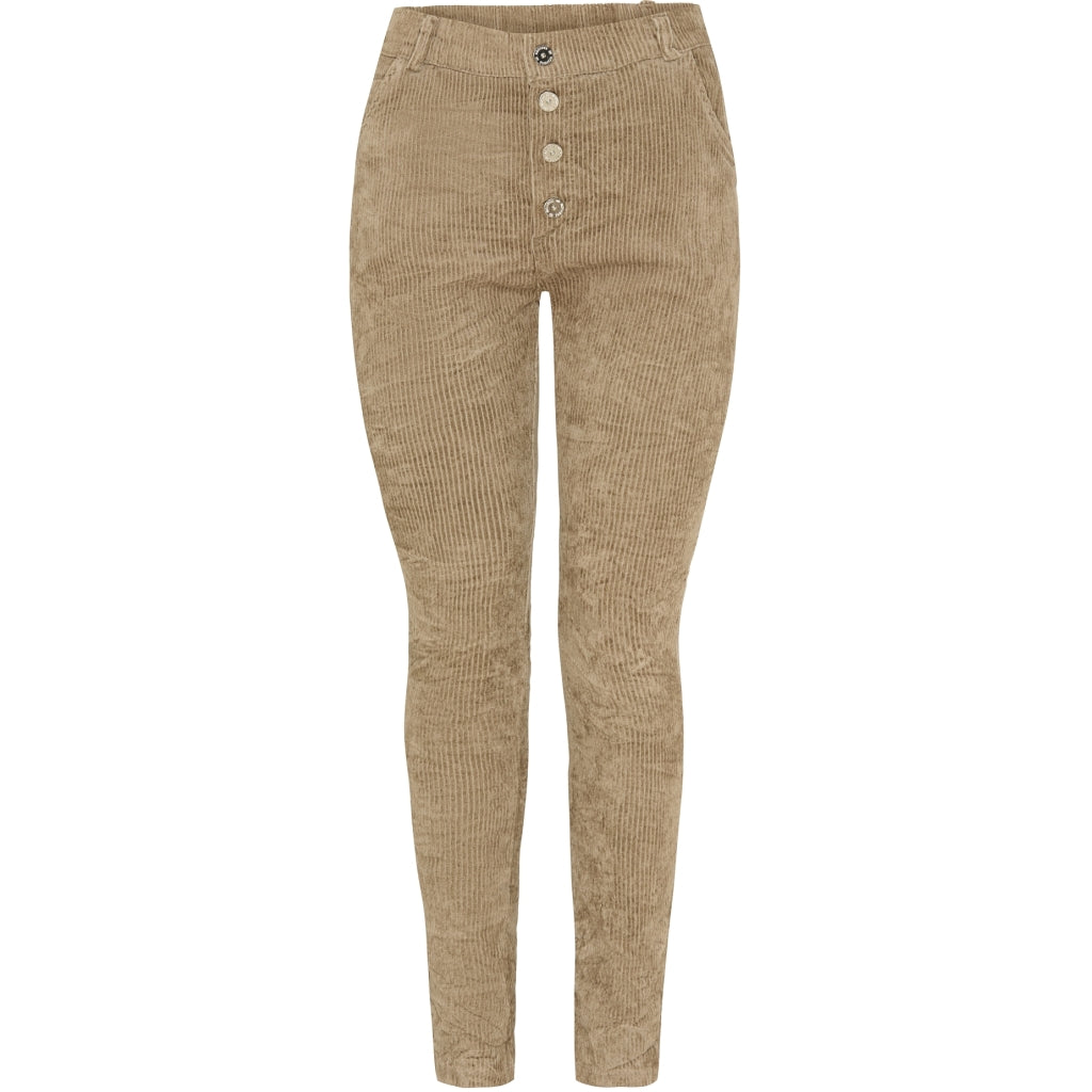 MARTA DU CHATEAU Marta Du Chateau dame bukser Rav Pant Beige