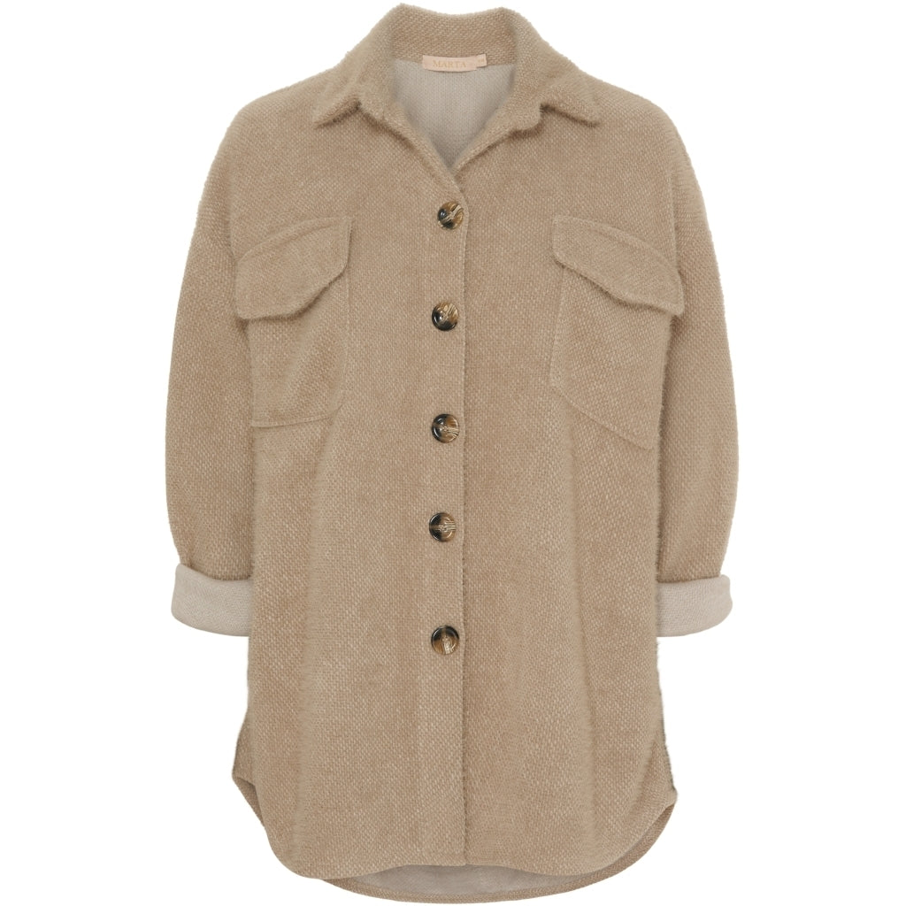 MARTA DU CHATEAU Marta Du Chateau dame jakke MdcChantal 21055 Restudsalg Camello