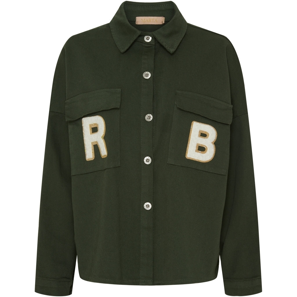 MARTA DU CHATEAU Marta Du Chateau dame jakke MdcEmmy 85855 Restudsalg Kaki