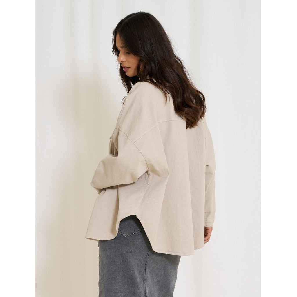 MARTA DU CHATEAU Marta Du Chateau dame jakke MdcKaren Jacket Beige