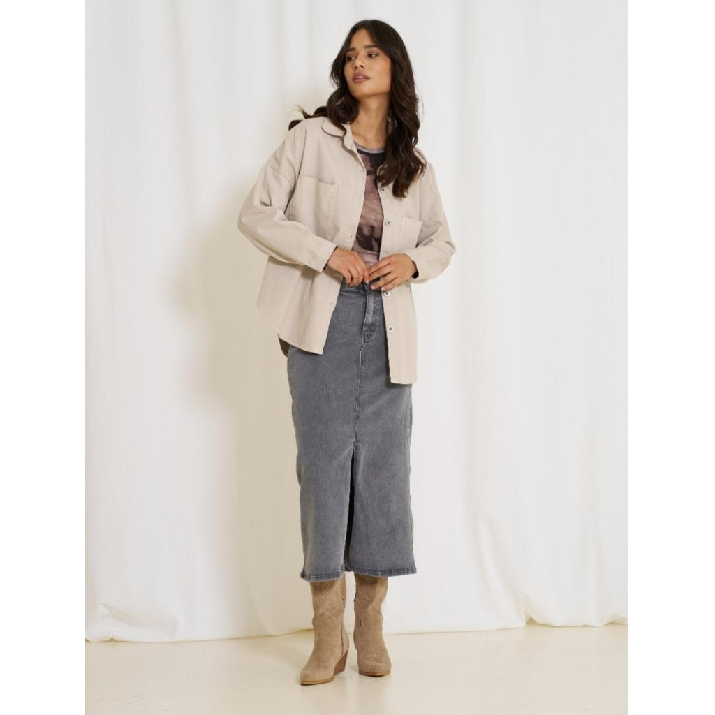 MARTA DU CHATEAU Marta Du Chateau dame jakke MdcKaren Jacket Beige