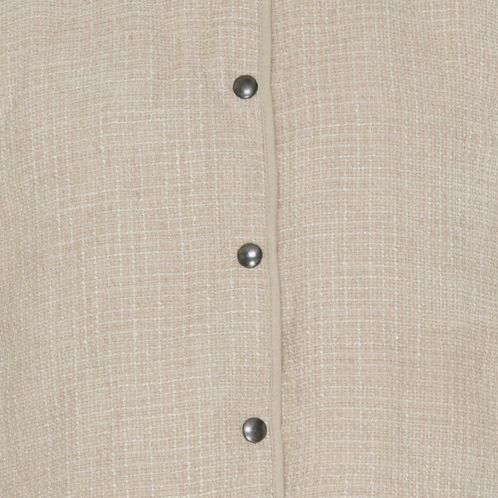 MARTA DU CHATEAU Marta Du Chateau dame jakke MdcRoseanne Restudsalg Beige