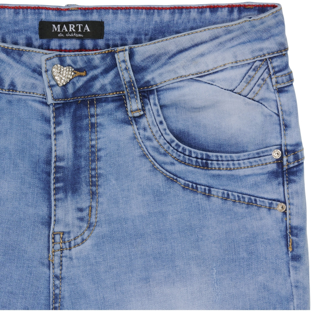 MARTA DU CHATEAU Marta Du Chateau dame jeans Emma 2667 Jeans Denimbluedenim