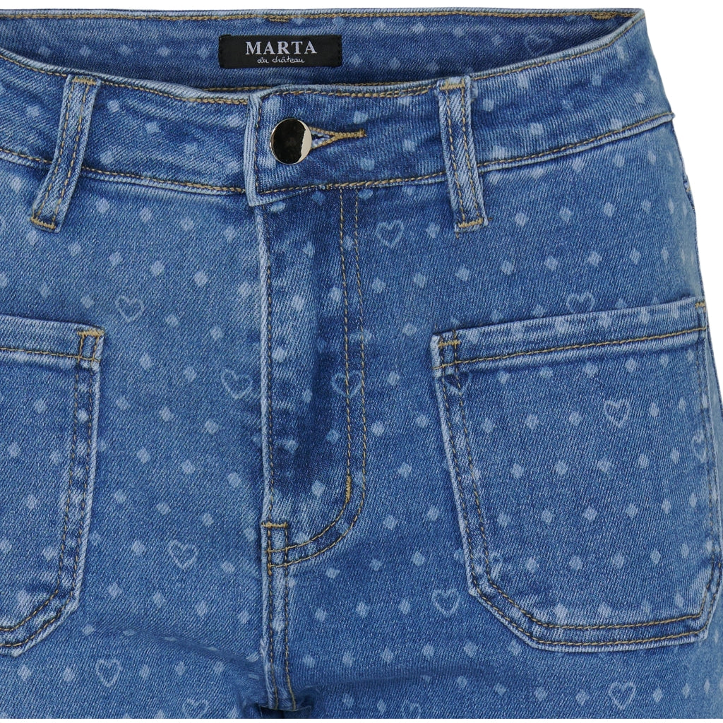 MARTA DU CHATEAU Marta Du Chateau dame jeans MdcAlvina Jeans Denim