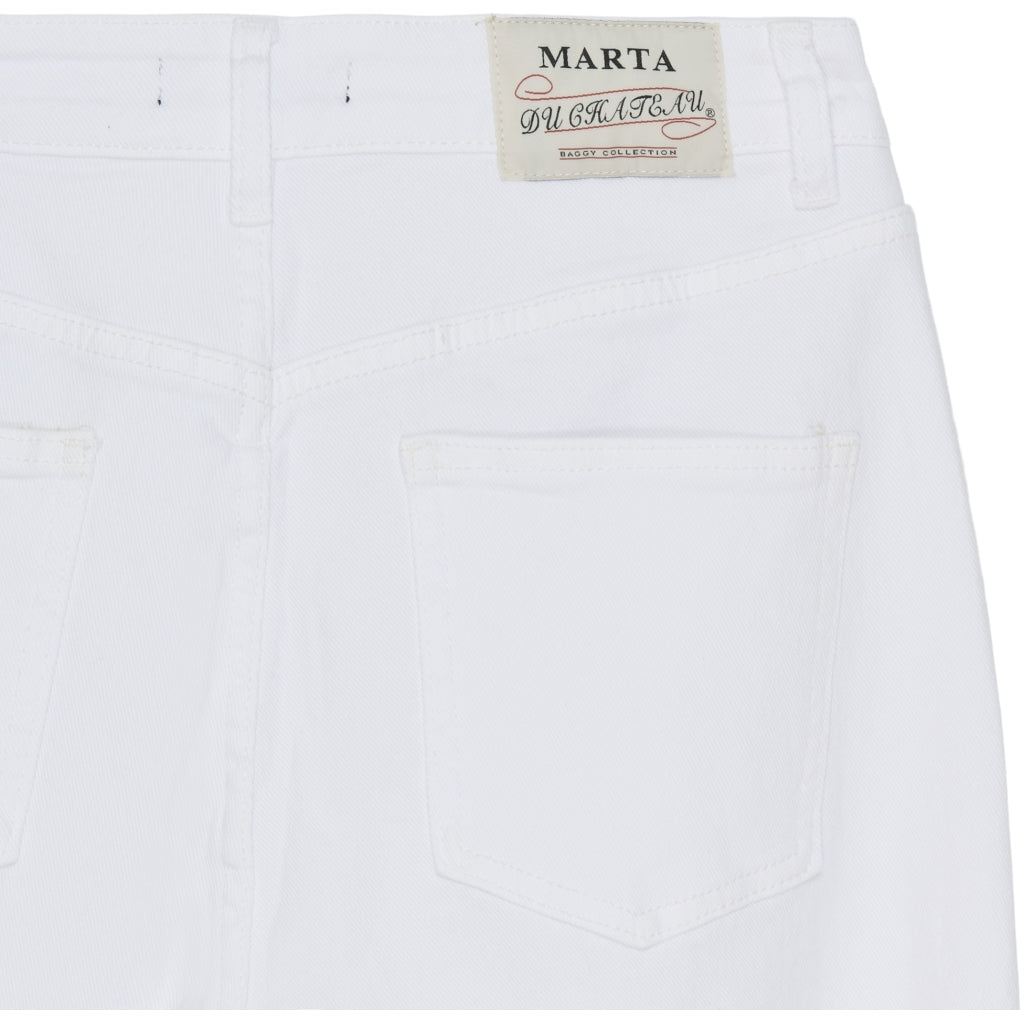 MARTA DU CHATEAU Marta Du Chateau dame jeans MdcVanda Jeans White