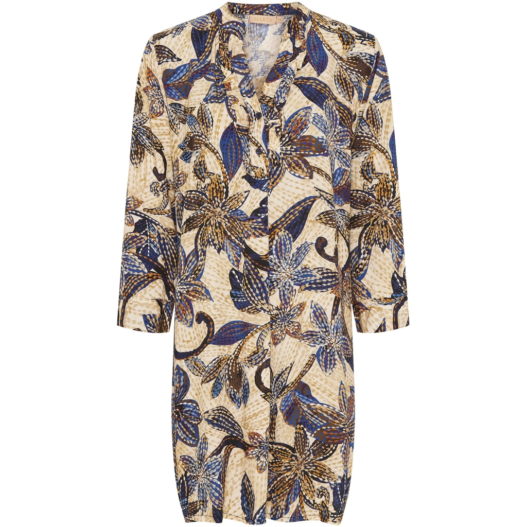 MARTA DU CHATEAU Marta Du Chateau dame kjole 2604B Dress Blue116