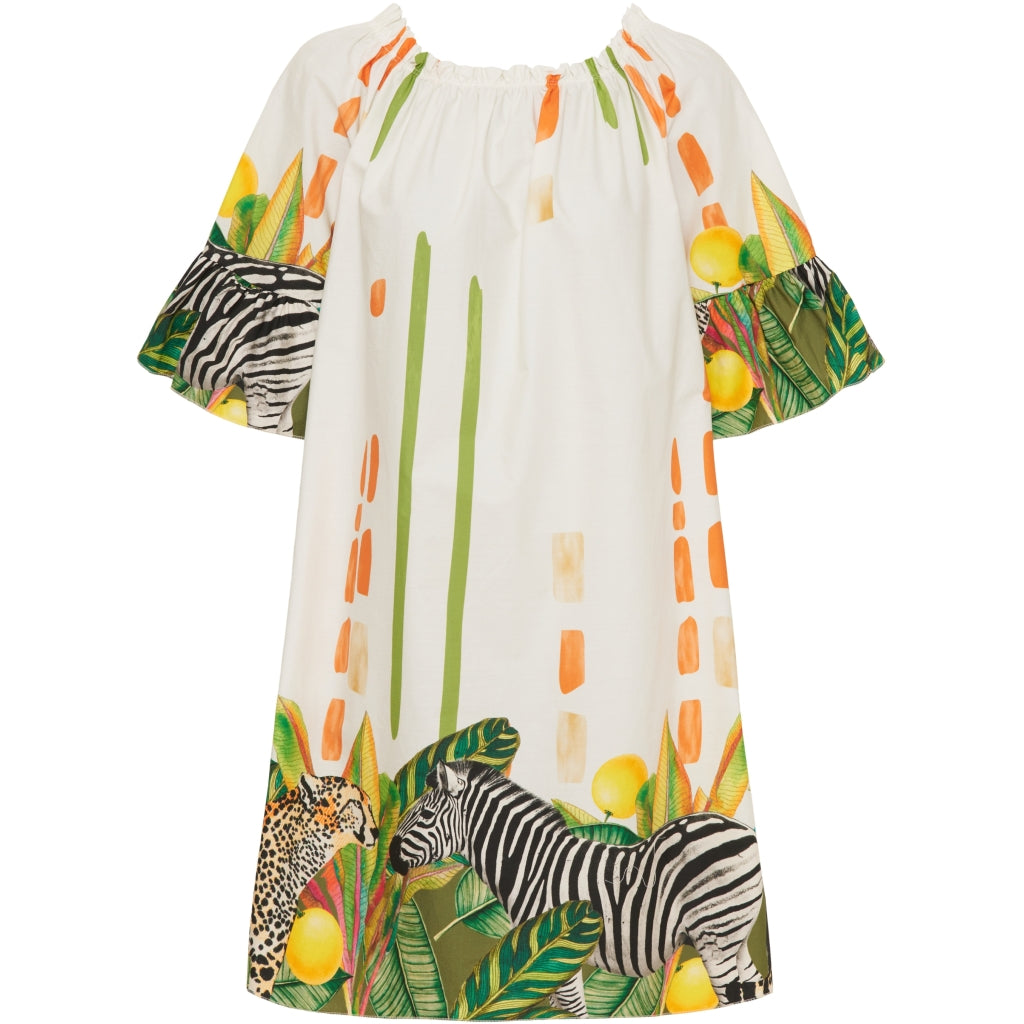 MARTA DU CHATEAU Marta Du Chateau dame kjole MdcClaudia 28843 Dress animal print