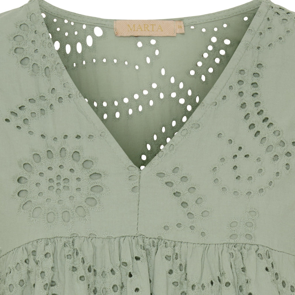 MARTA DU CHATEAU Marta Du Chateau dame kjole MdcDögg Dress Military