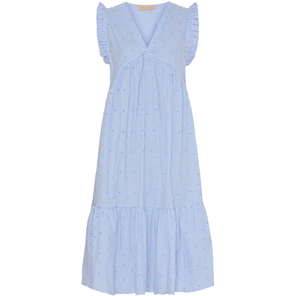 MARTA DU CHATEAU Marta Du Chateau dame kjole MdcElma Restudsalg Skyblueprint2