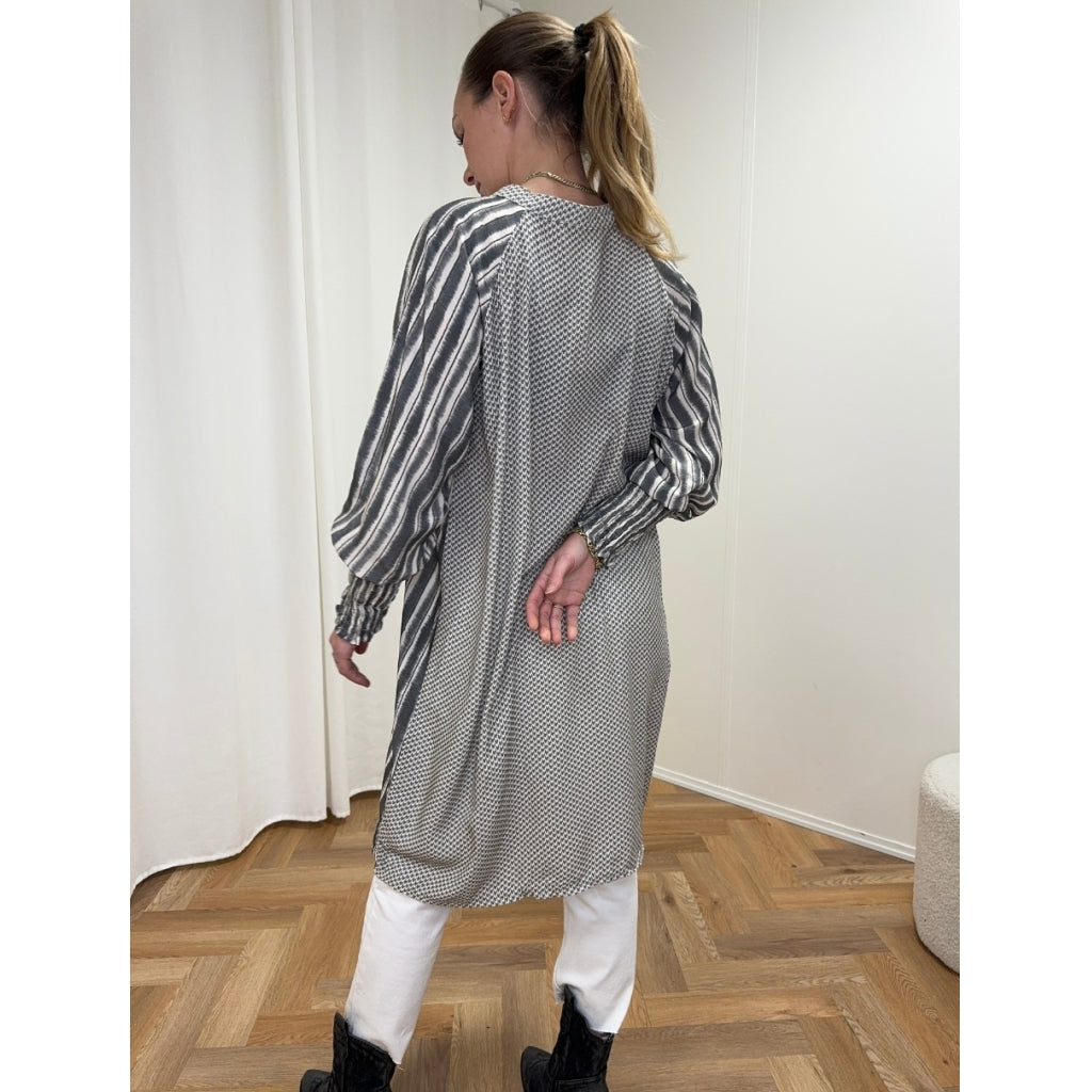 MARTA DU CHATEAU Marta Du Chateau dame kjole MdcEva 5378 Dress Grigio3887