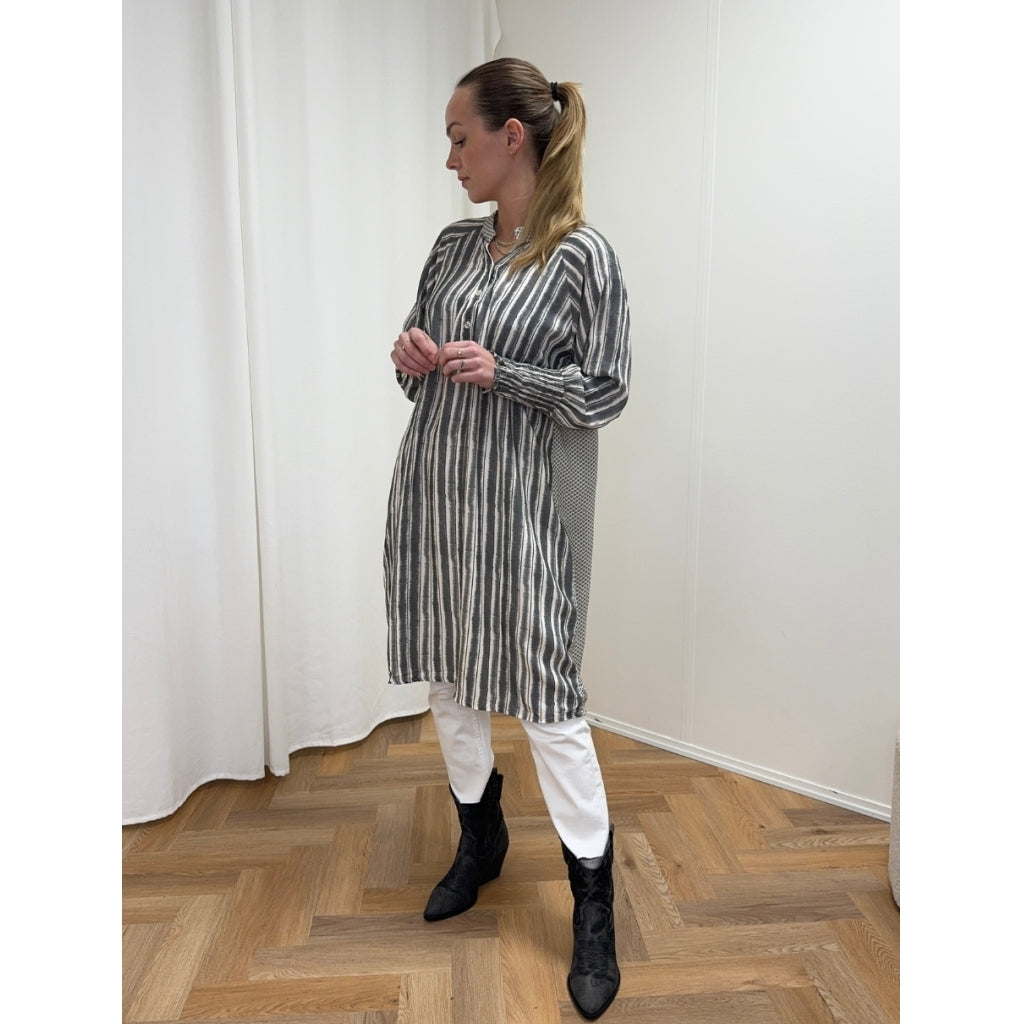 MARTA DU CHATEAU Marta Du Chateau dame kjole MdcEva 5378 Dress Grigio3887