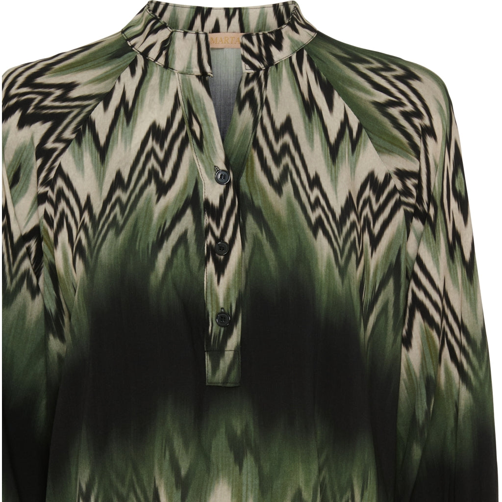 MARTA DU CHATEAU Marta Du Chateau dame kjole MdcEva 5378 Dress militarymmt45