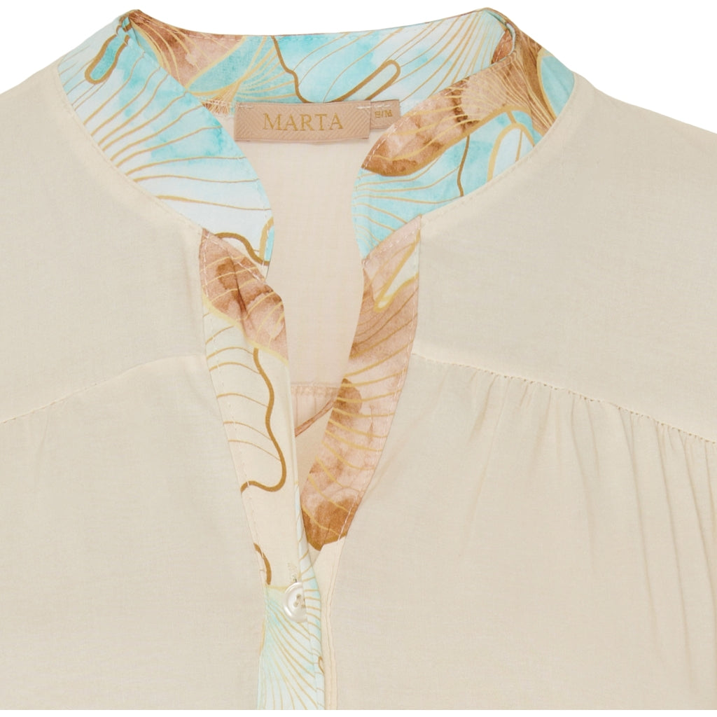 MARTA DU CHATEAU Marta Du Chateau dame kjole MdcJenni 5269 Restudsalg Beige1740tpq