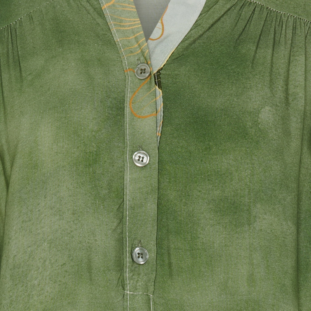 MARTA DU CHATEAU Marta Du Chateau dame kjole MdcJenni 5269 Restudsalg Kaki1740tpq