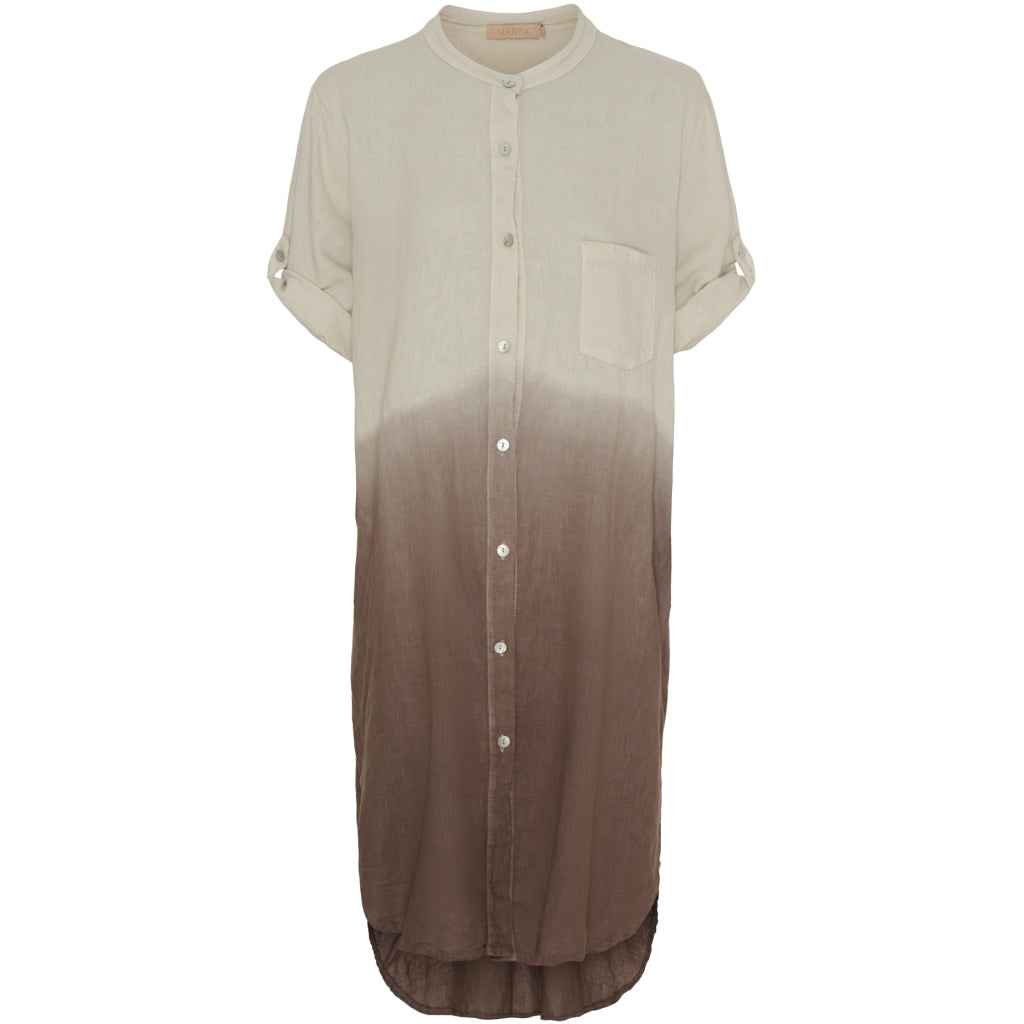 MARTA DU CHATEAU Marta Du Chateau dame kjole MdcJóna Dress Beige/Moro