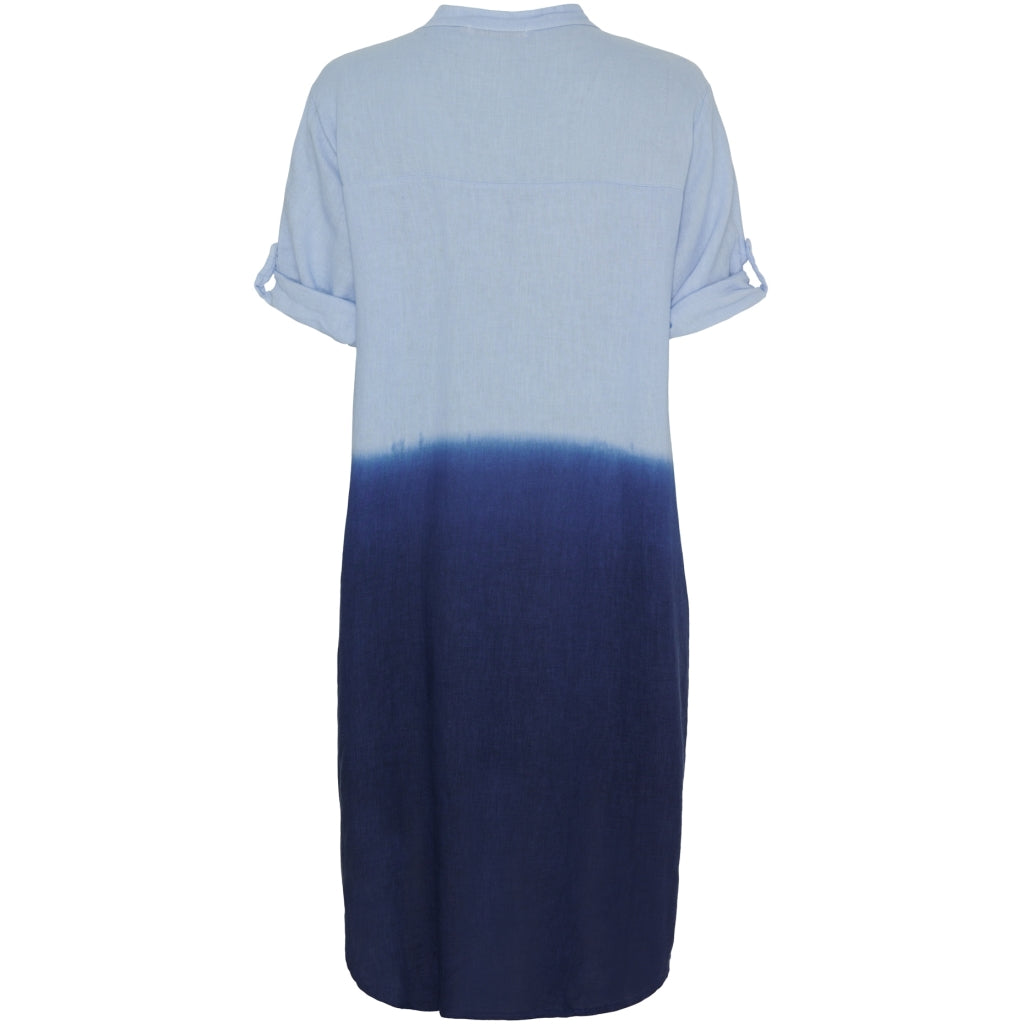 MARTA DU CHATEAU Marta Du Chateau dame kjole MdcJóna Dress Skyblue/DarkBlue