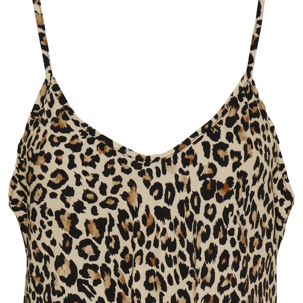 MARTA DU CHATEAU Marta Du Chateau dame kjole MdcMelina Restudsalg Beige Leo