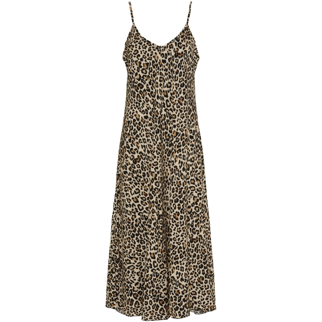 MARTA DU CHATEAU Marta Du Chateau dame kjole MdcMelina Restudsalg Beige Leo