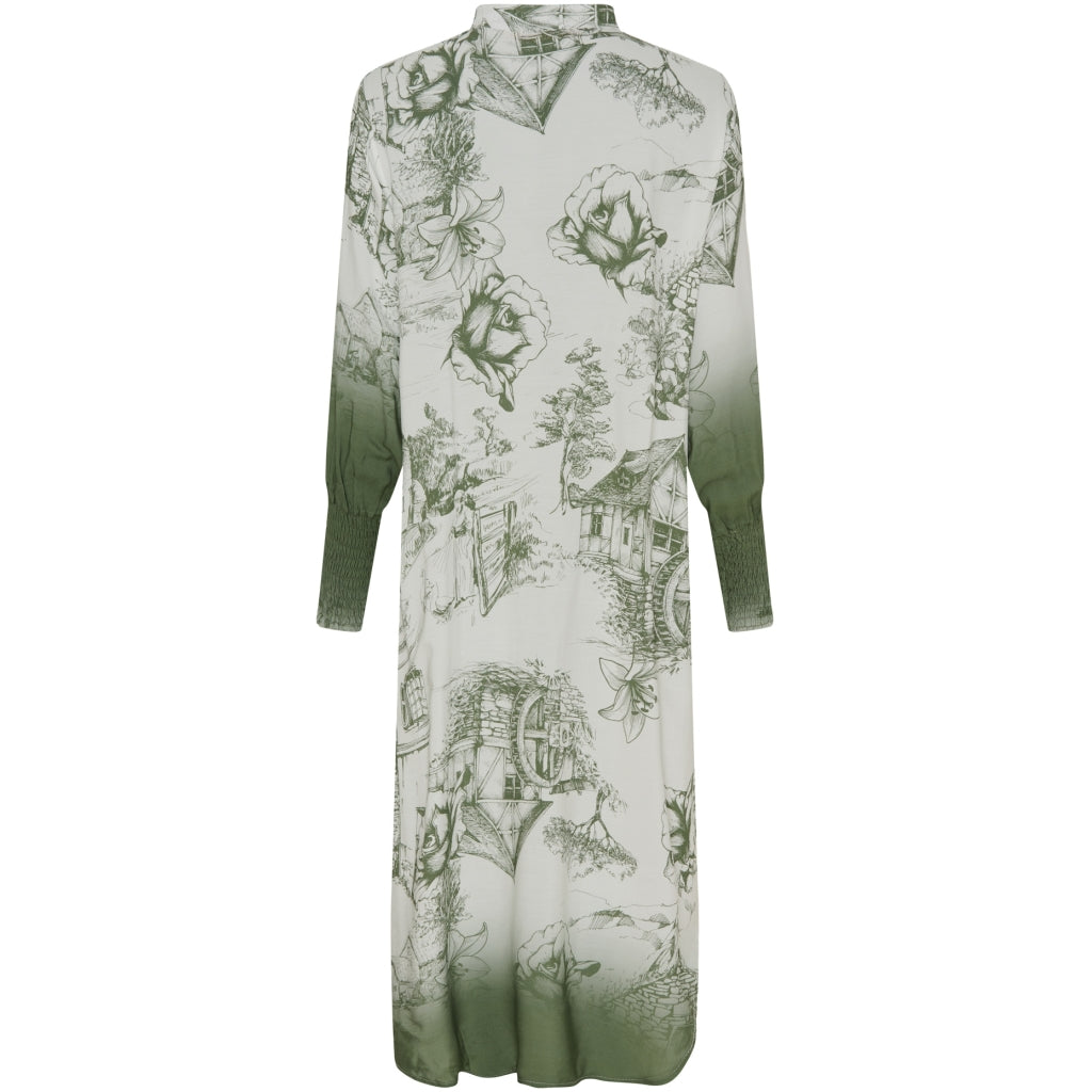 MARTA DU CHATEAU Marta Du Chateau dame kjole MdcMerle 4991b. Dress Military9580