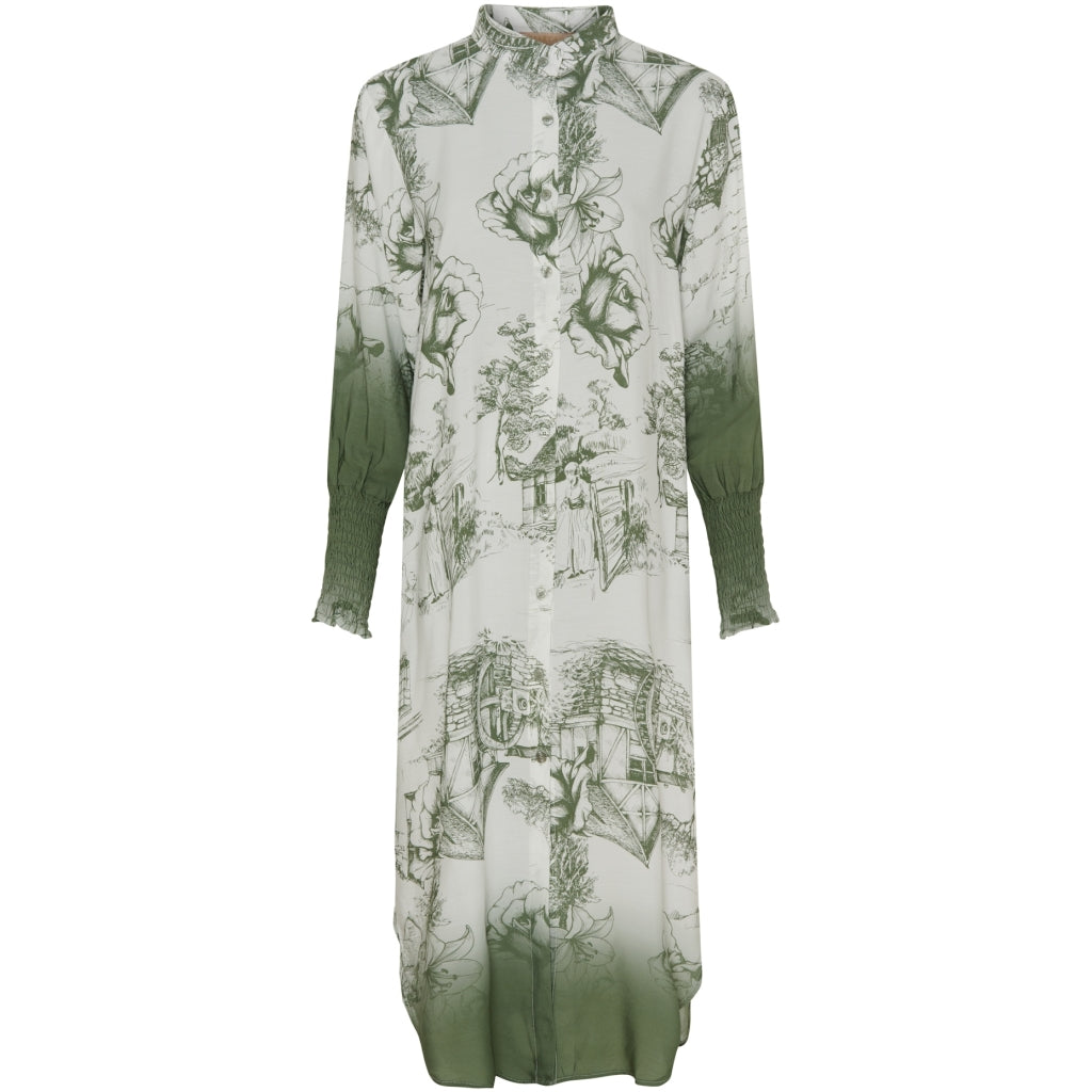 MARTA DU CHATEAU Marta Du Chateau dame kjole MdcMerle 4991b. Dress Military9580