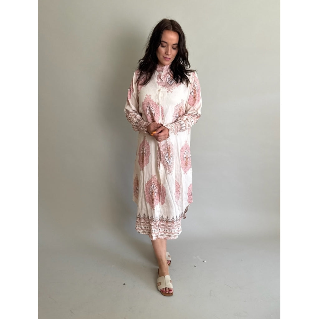 MARTA DU CHATEAU Marta Du Chateau dame kjole MdcMerle 4991b. Dress Rosa4160tpi