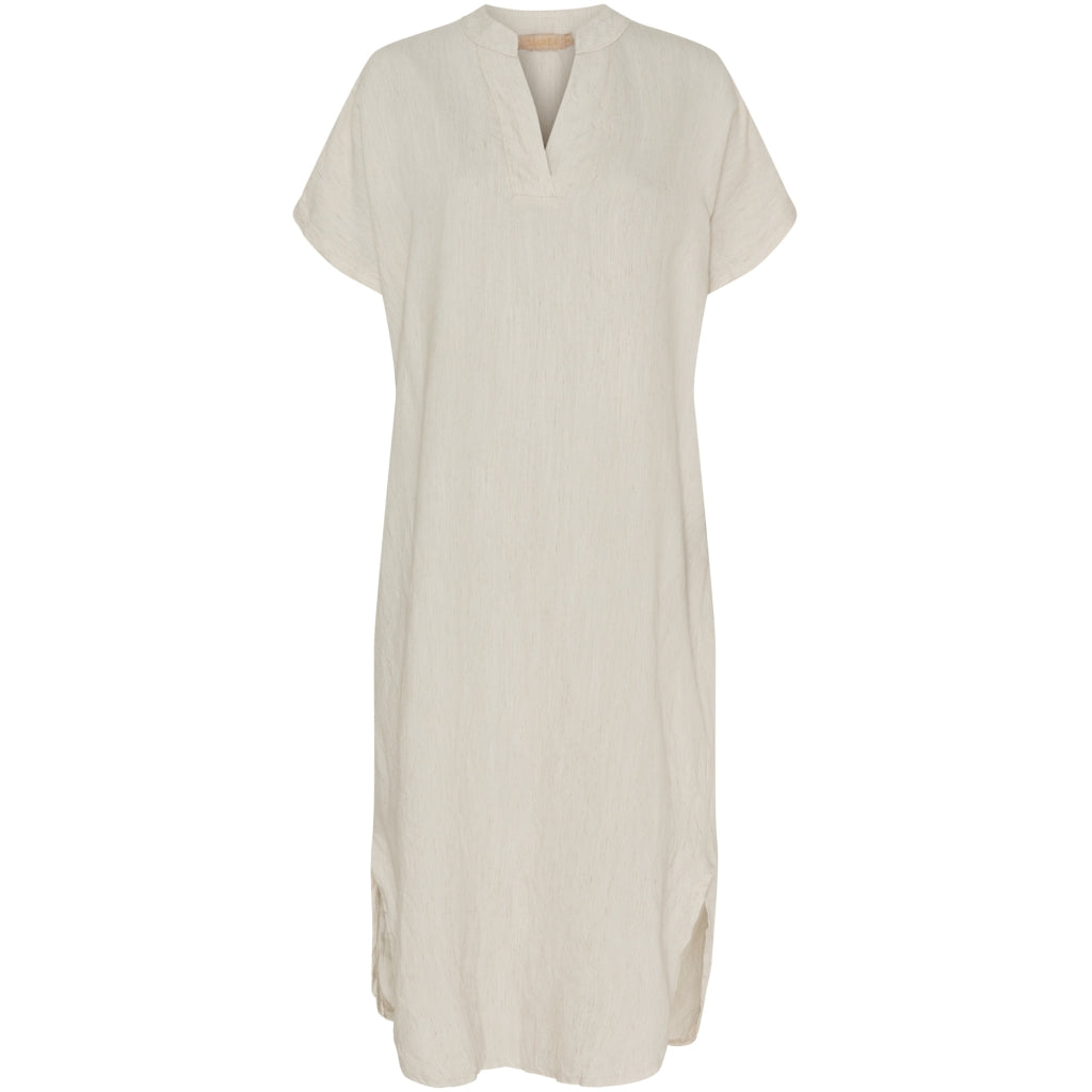 MARTA DU CHATEAU Marta Du Chateau dame kjole MdcSilke Dress Beige