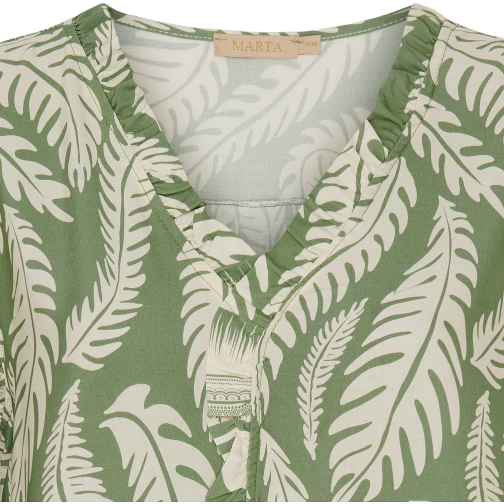 MARTA DU CHATEAU Marta Du Chateau dame kjole MdcVigdîs Restudsalg Military6963