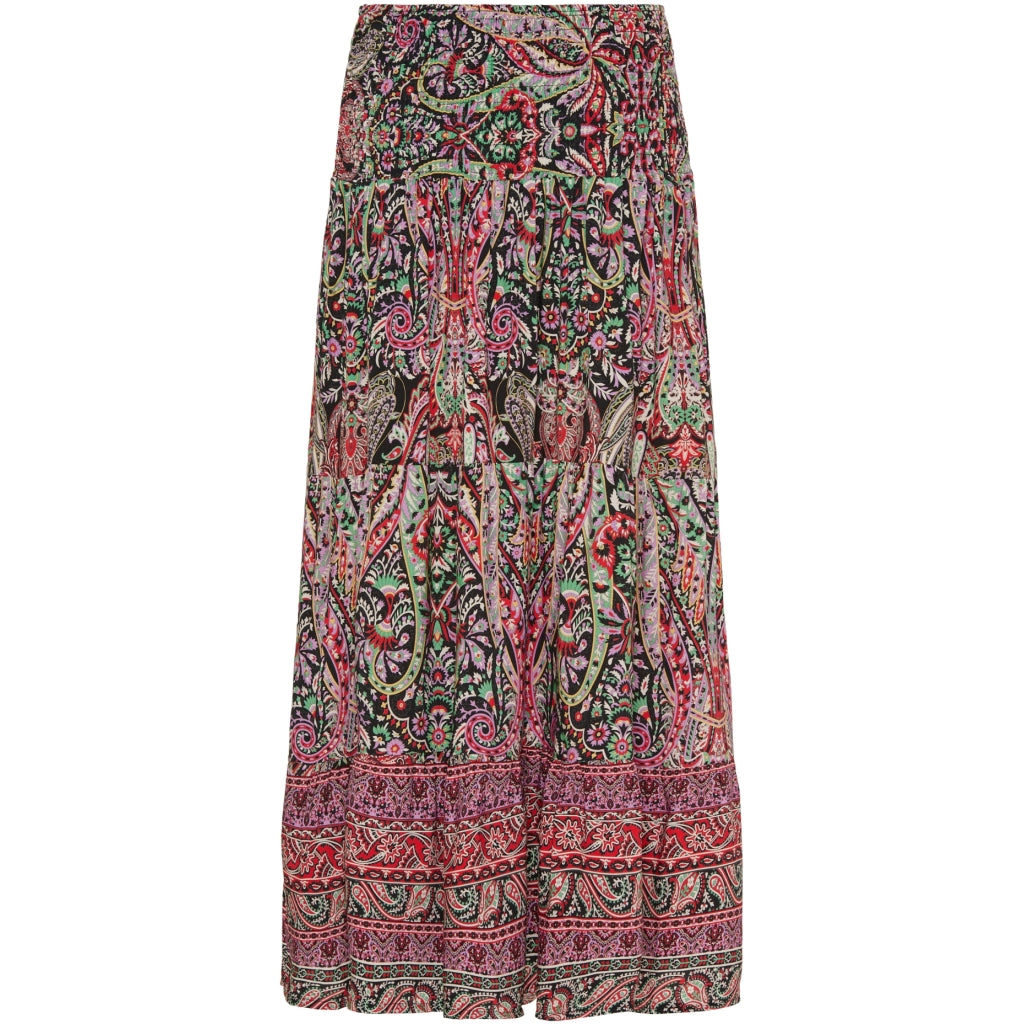 MARTA DU CHATEAU Marta Du Chateau dame nederdel 5201 Skirt 4174PrintNero