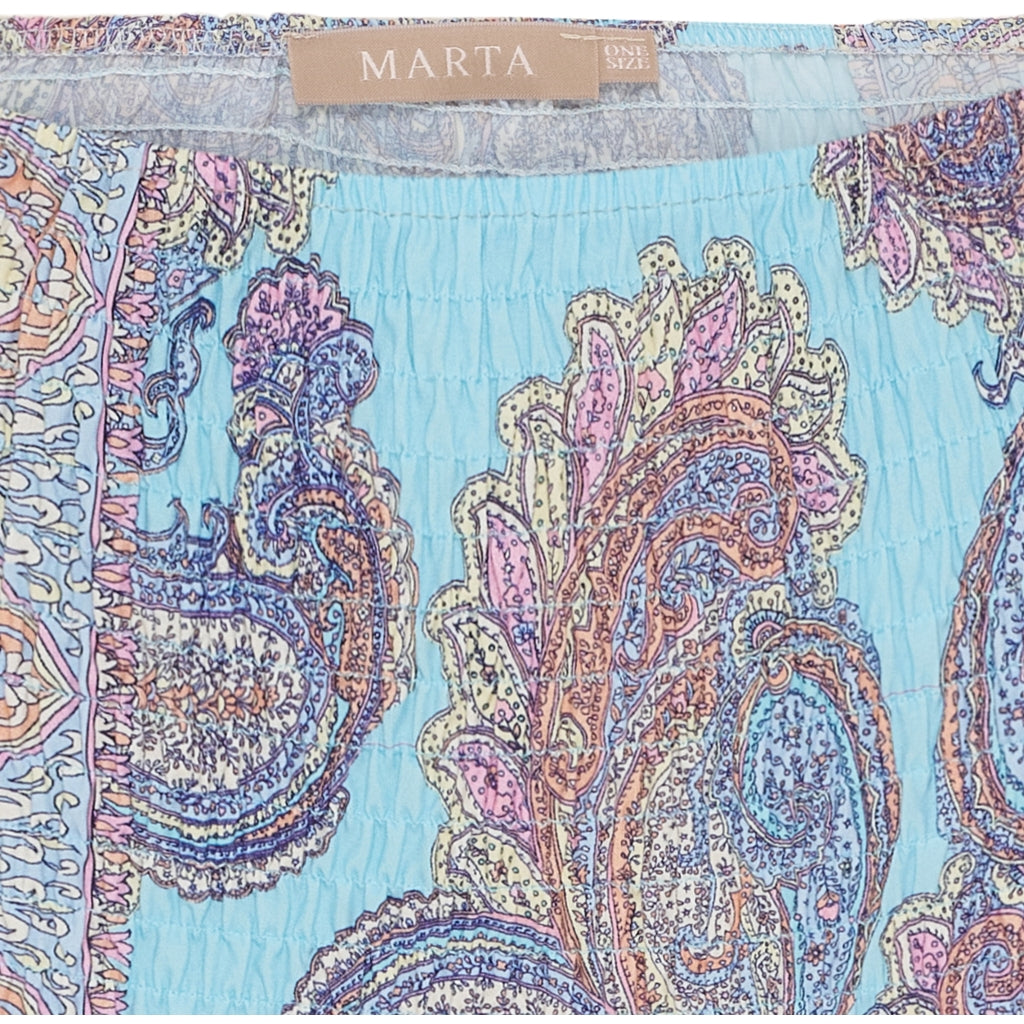 MARTA DU CHATEAU Marta Du Chateau dame nederdel 5201 Skirt Celeste0443tpo
