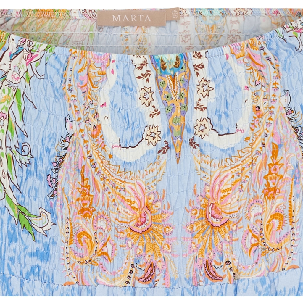 MARTA DU CHATEAU Marta Du Chateau dame nederdel 5201 Skirt Celeste981