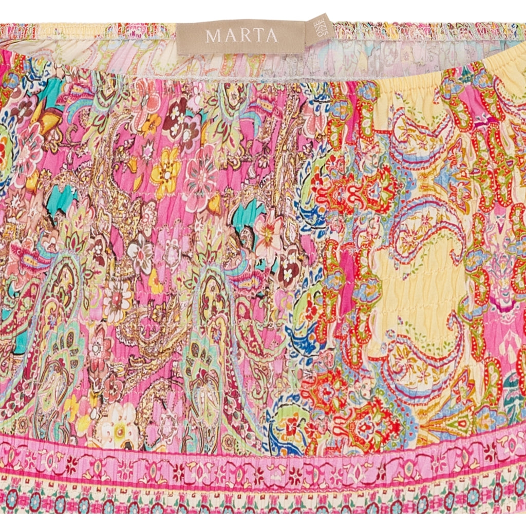 MARTA DU CHATEAU Marta Du Chateau dame nederdel 5201 Skirt Fuxia3607tpf