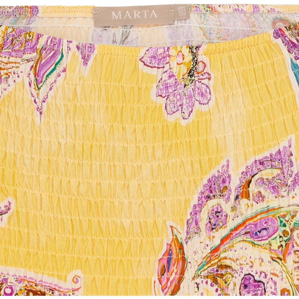 MARTA DU CHATEAU Marta Du Chateau dame nederdel 5201 Skirt Giallo7512tpf