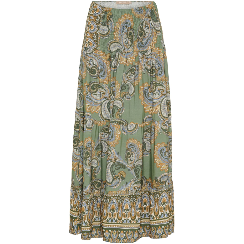 MARTA DU CHATEAU Marta Du Chateau dame nederdel 5201 Skirt Kaki0443tpo