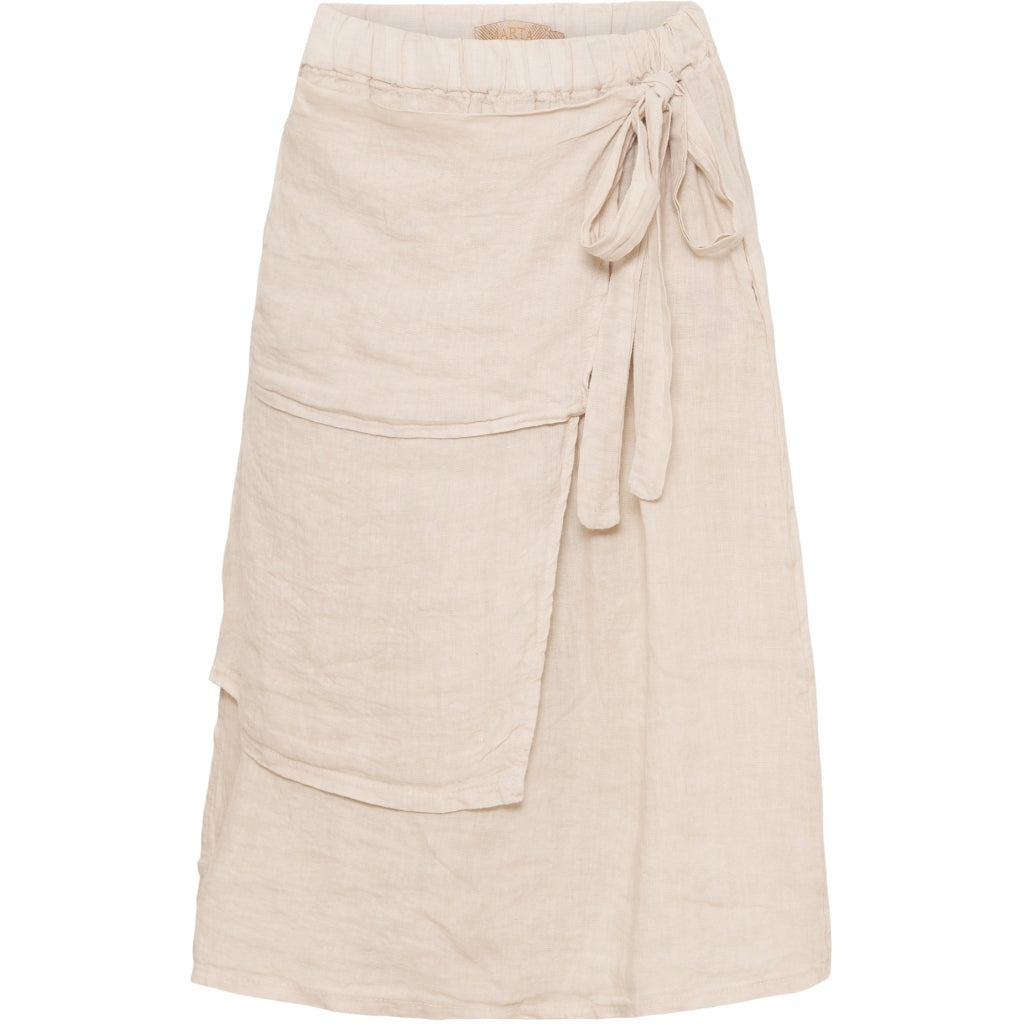 MARTA DU CHATEAU Marta Du Chateau dame nederdel 68086 Restudsalg Sabbia