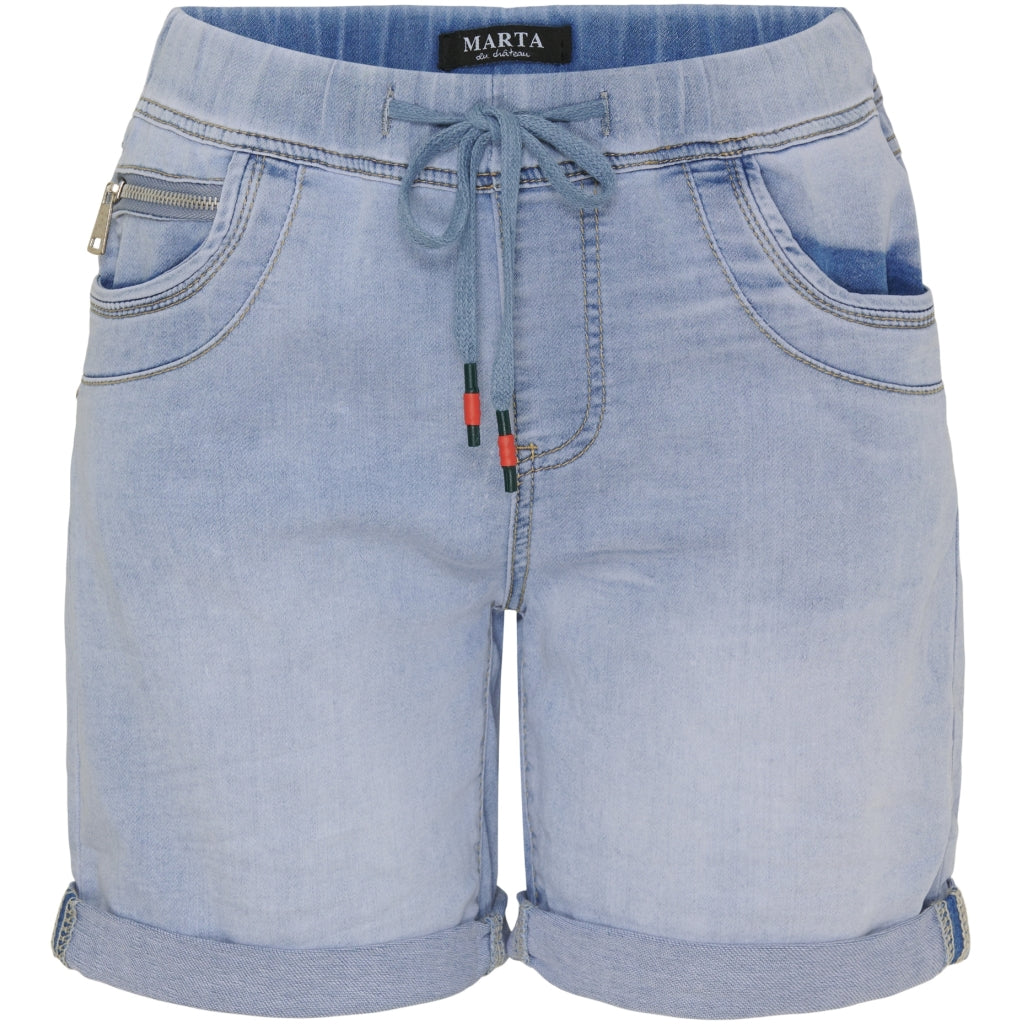 MARTA DU CHATEAU Marta Du Chateau dame shorts MdcRita Restudsalg Denim