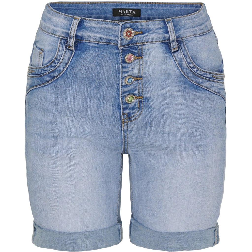 MARTA DU CHATEAU Marta Du Chateau dame shorts MdcSelena Restudsalg Denim