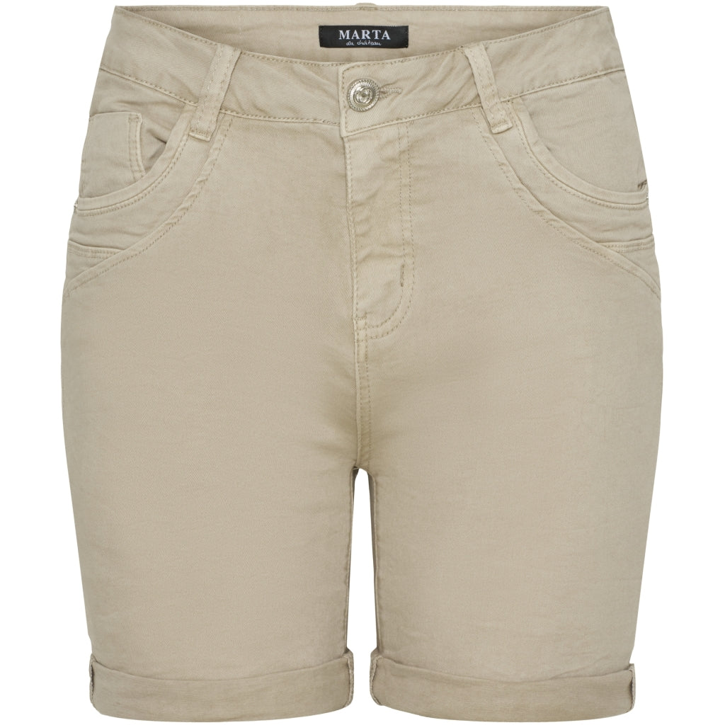 MARTA DU CHATEAU Marta Du Chateau dame shorts MdcSofia Shorts Beige