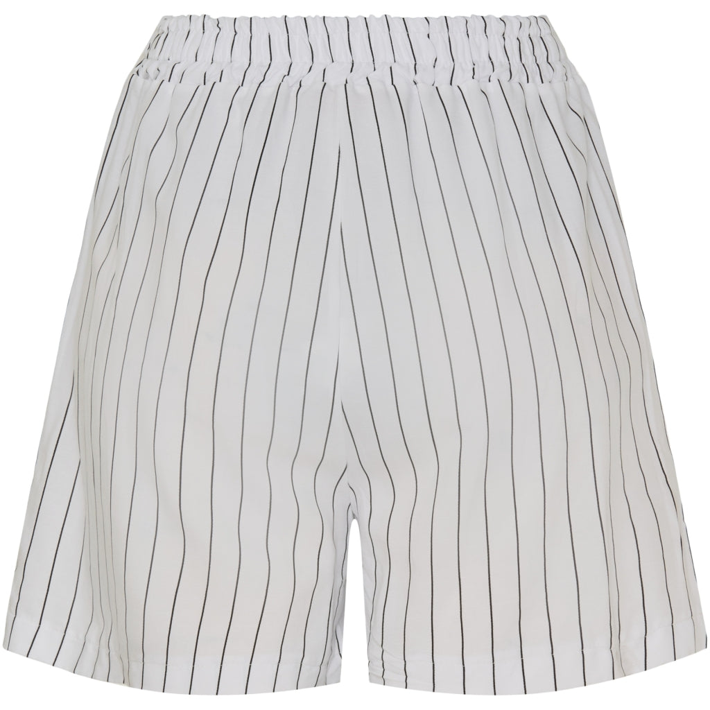 MARTA DU CHATEAU Marta Du Chateau dame shorts MdcZita Shorts White/Black Stripe