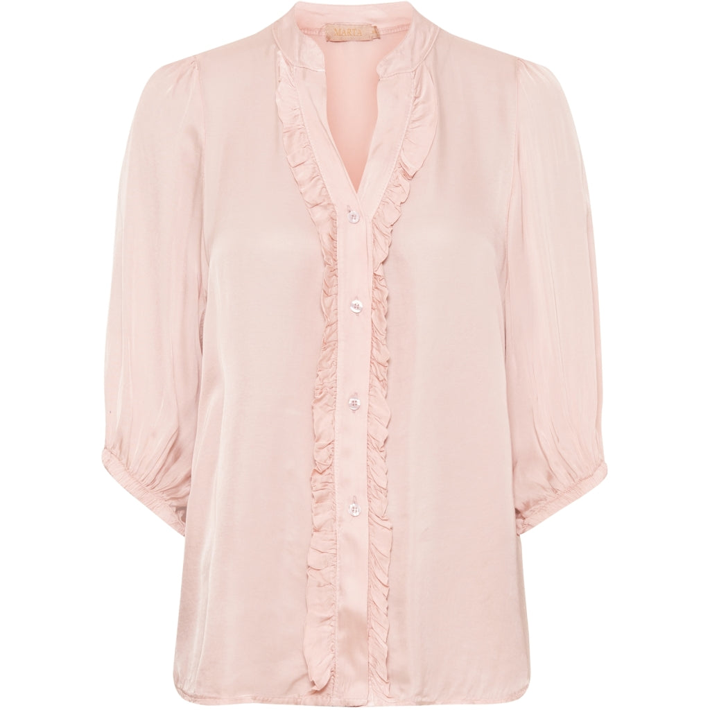 MARTA DU CHATEAU Marta Du Chateau dame skjorte 3103B Restudsalg Rosa antique