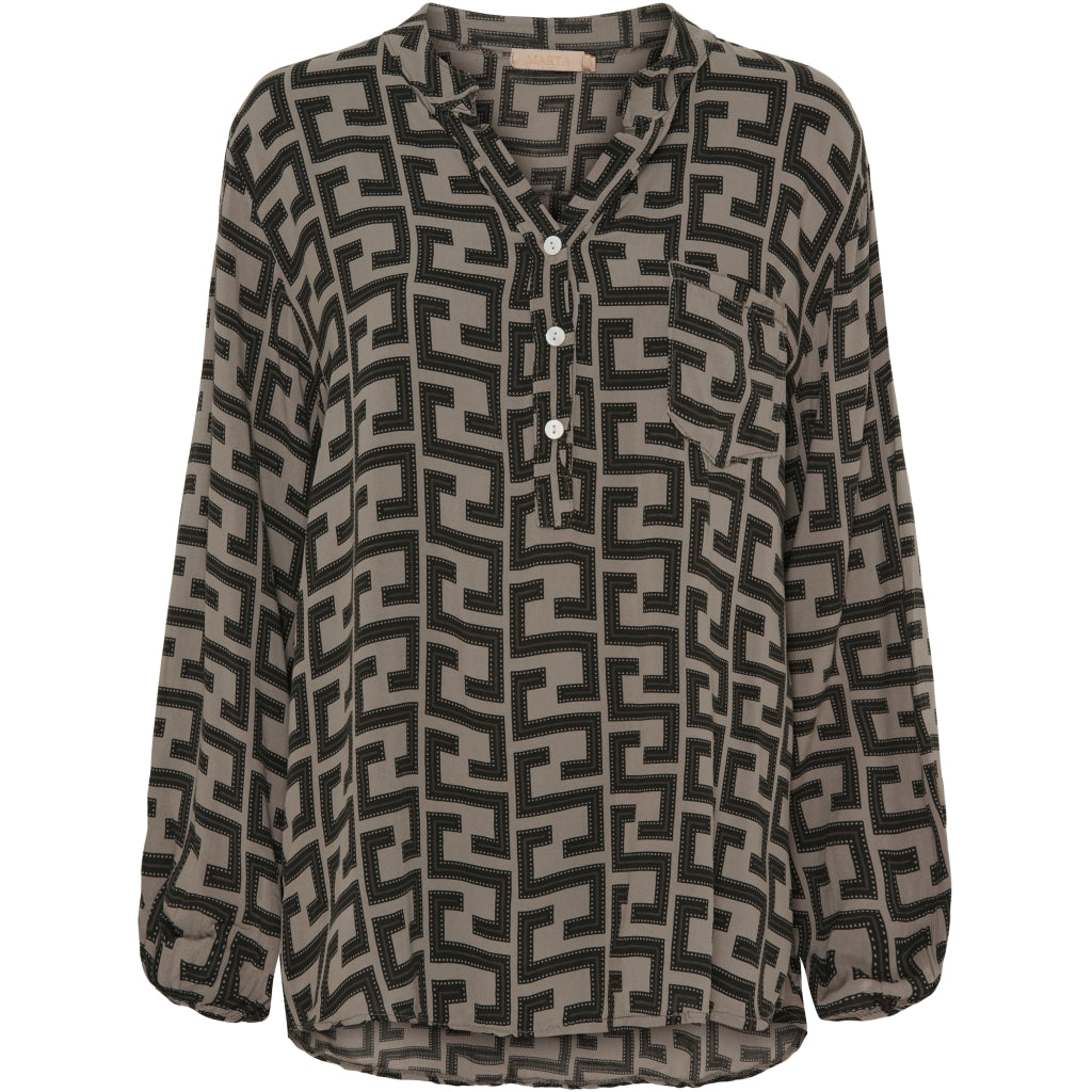 MARTA DU CHATEAU Marta Du Chateau dame skjorte 8500 Shirt AWgrey4