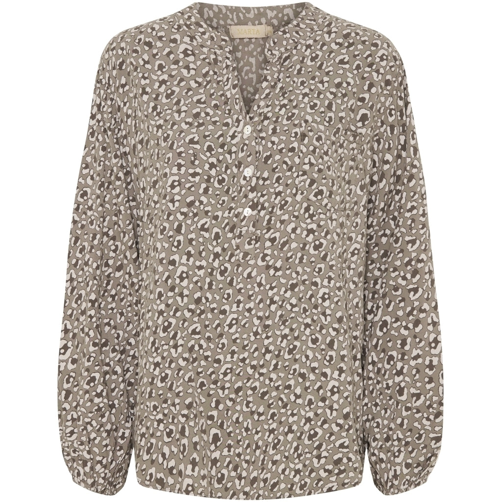 MARTA DU CHATEAU Marta Du Chateau dame skjorte 8500 Shirt Fango60