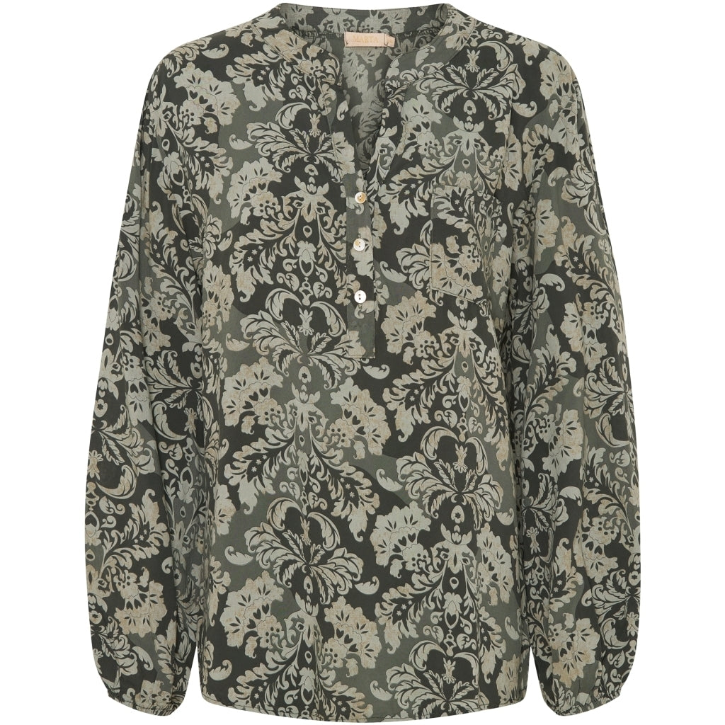 MARTA DU CHATEAU Marta Du Chateau dame skjorte 8500 Shirt Militaryprint