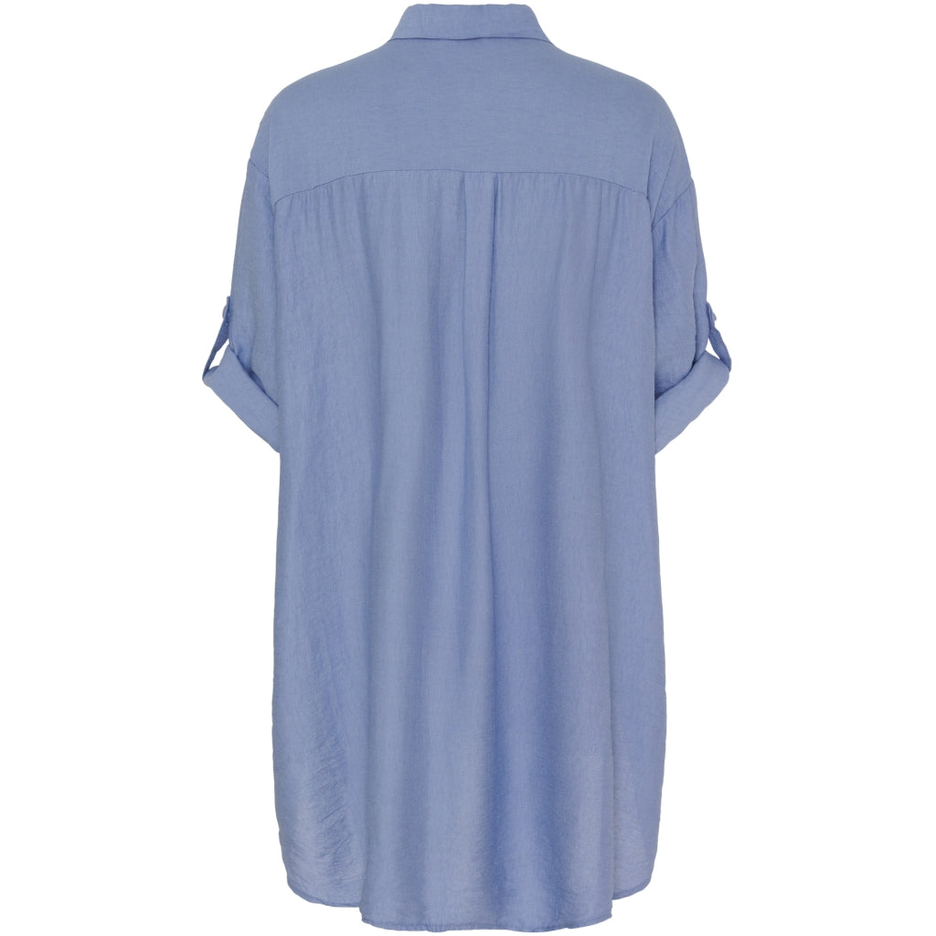 MARTA DU CHATEAU Marta Du Chateau dame skjorte MdcAgna Shirt Jeans Blue