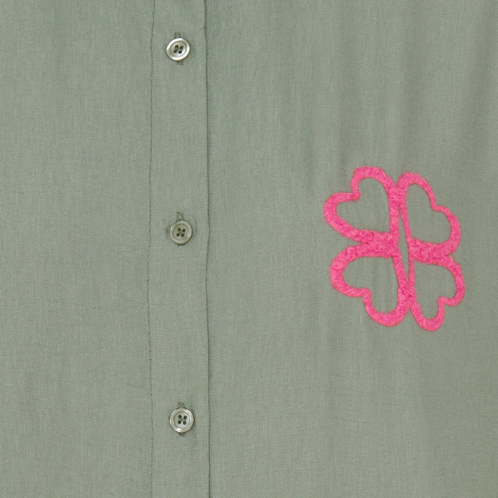 MARTA DU CHATEAU Marta Du Chateau dame skjorte MdcAgna Restudsalg Military