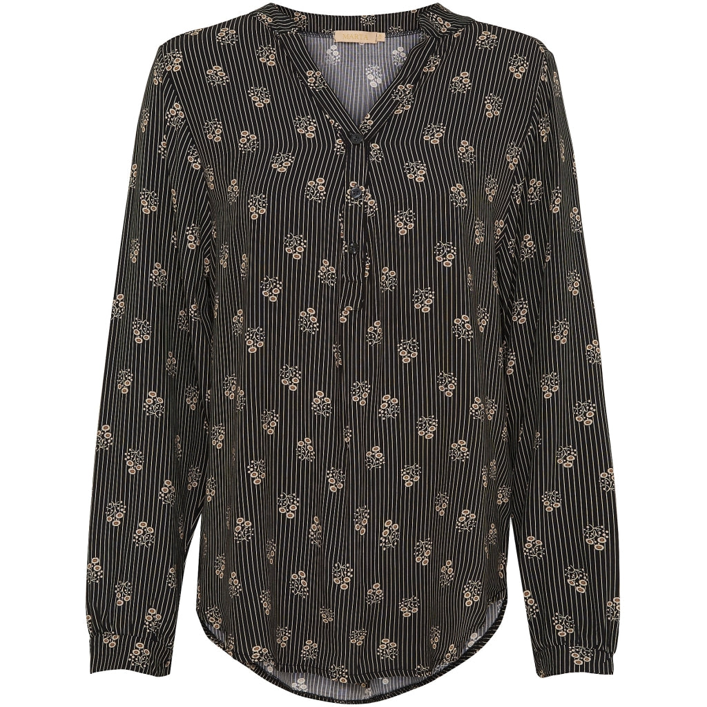 MARTA DU CHATEAU Marta Du Chateau dame skjorte MdcAstrid Shirt Nero q2682