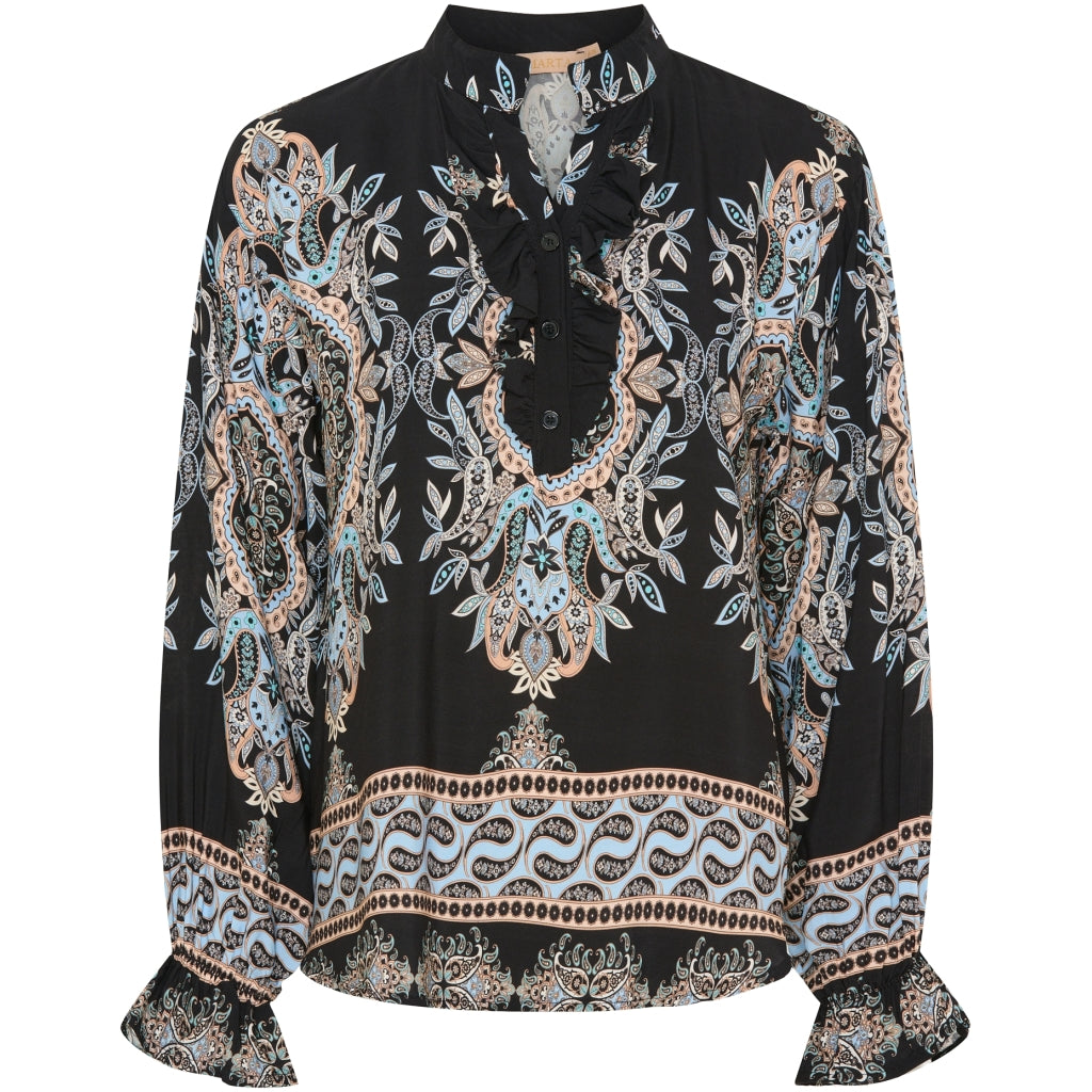 MARTA DU CHATEAU Marta Du Chateau dame skjorte MdcAya 5891 Shirt Nero1511