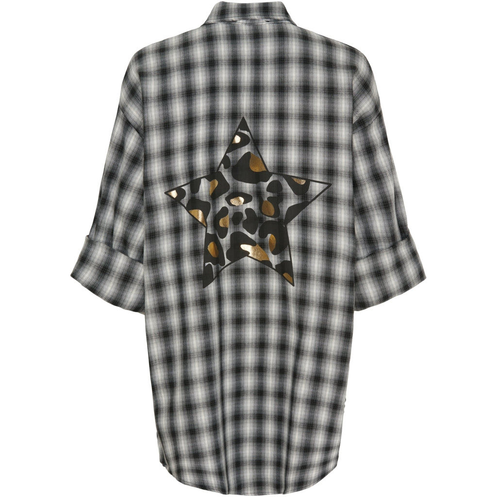 MARTA DU CHATEAU Marta Du Chateau dame skjorte MdcBritney Shirt 67668 Restudsalg Grey